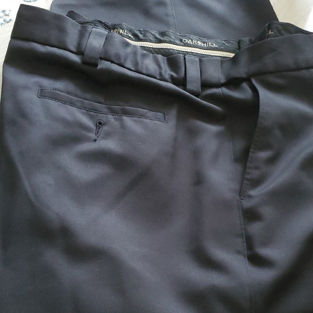 OAKHILL Black Dress Pants